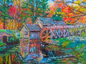 Blue Ridge Parkway Artist is Dragging and Not the Book I want to see...